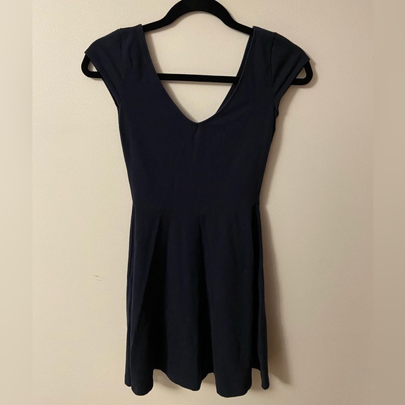 Hollister navy blue mini dress XS